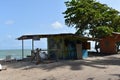 Retail Huts on the Saline Bay, Toco, Trinidad and Tobago, West Indies