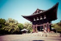 Todaiji Buddhist temple in the ancient Japanese capital Nara Royalty Free Stock Photo