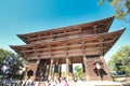 Todaiji temple Nandaimon gate Nara Japan