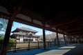 Todaiji Temple in Nara , Daibutsuden Big Buddha Hall. UNESCO World Heritage Site. Historically significant temple in Japan.