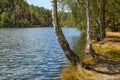 Today a bathing lake, formerly a quarry