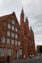 Luebeck, Germany - July 19, 2021 - Hospital of the Holy Spirit - the Tradition of Philanthropy