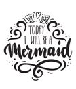 Today i will be a Mermaid card with hand drawn sea elements and lettering.