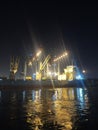 Today Night in port of tanjung priok