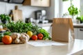 Creative Ways to Save Money on Groceries by Budgeting with Vegetables and Paper Bags