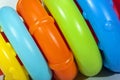 Todder's Educational Bright Colored Shiny Plastic Rings