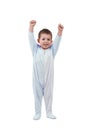 Toddle in pajamas Royalty Free Stock Photo
