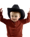 Toddler Cowboy Royalty Free Stock Photo