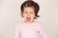 Toddler having a tantrum Royalty Free Stock Photo