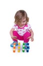 Toddler Motor Skills Royalty Free Stock Photo