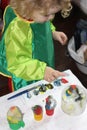 Toddler painting