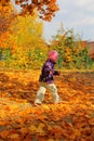 Toddler in the park