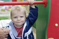 Toddler at playground