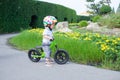 Toddler ridding balance bike