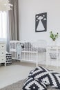 Toddler room in scandi style