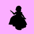 Toddler silhouette