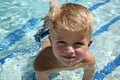 Toddler Swimming Lesson Royalty Free Stock Photo