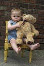 Toddler and Teddy