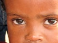 Toddlers eyes Royalty Free Stock Photo