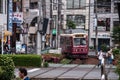 Toden Arakawa Streetcar Royalty Free Stock Photo