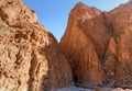 Todgha Gorge in Morocco Royalty Free Stock Photo