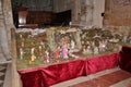 Todi - Presepe nel duomo Royalty Free Stock Photo