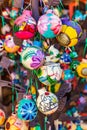 Decorative Mexican souvenirs in Todos Santos