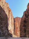 Todra canyon in Morocco Royalty Free Stock Photo