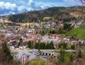 Cityscape of Todtmoos, Baden Wurttenberg, Germany Royalty Free Stock Photo