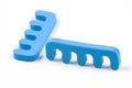 TOE SEPARATOR ON WHITE BACKGROUND