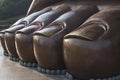 Toes of the Grand Buddha at Ling Shan Temple