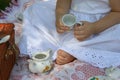 Toes and tea