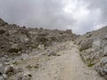 Tofane dolomites mountains panorama