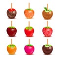 Toffee Candy Apples Assortment Set