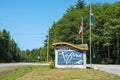 Tofino Welcome sign Royalty Free Stock Photo