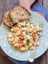 Tofu scramble Royalty Free Stock Photo