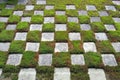 Tofukuji Temple, Stone and Moss garden, a famous site in Kyoto, Japan Royalty Free Stock Photo