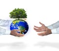 Together changing the world Royalty Free Stock Photo