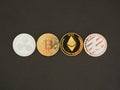 Together Coins Bitcoin, Ripple, Ethereum