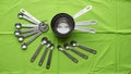 Together emphasizing organization and practicality in a kitchen Royalty Free Stock Photo