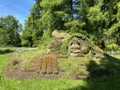 Together in the Garden or Zusammen im Garten - Flower Island Mainau on the Lake Constance or Die Blumeninsel im Bodensee