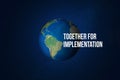 Together for implementation COP-27 concept.