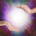 Together our healing energies combine to create a powerful influence