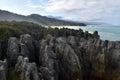 Unique Cliffs Of Pancake Rocks In New Zealand