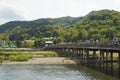 Togetsu-kyo Bridge at Arashiyama in Kyoto