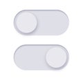Toggle button icon Royalty Free Stock Photo
