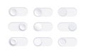 Toggle button icon Royalty Free Stock Photo