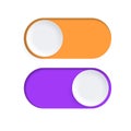 Toggle button icon Royalty Free Stock Photo