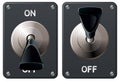 Toggle switch Royalty Free Stock Photo