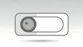 Toggle Switch Icon - Off Position Royalty Free Stock Photo